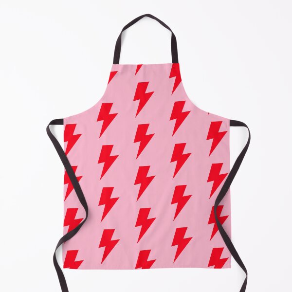 Item preview, Bold Red Lightning Bolt on Pink designed and sold by OneThreeSix.
