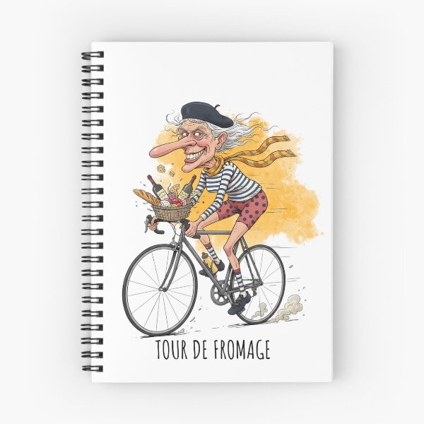 Item preview, Tour De Fromage: Divertida parodia del ciclismo francés, queso y vino designed and sold by MTJ-Mushrooms.