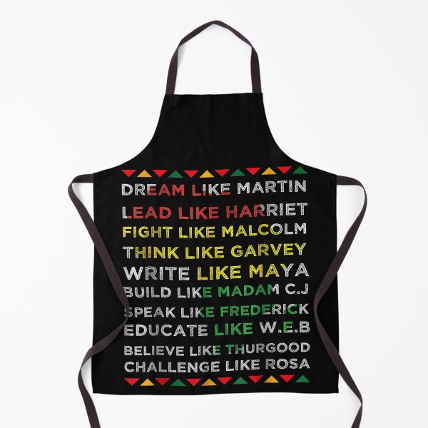Item preview, Dream Like Martin Lead Like Harriet Black Leaders Inspirational Quote Art designed and sold by PonyRoniku.