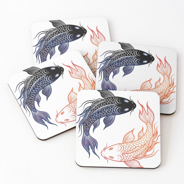 Item preview, Yin Yang Koi designed and sold by Tiendyelishoopi.