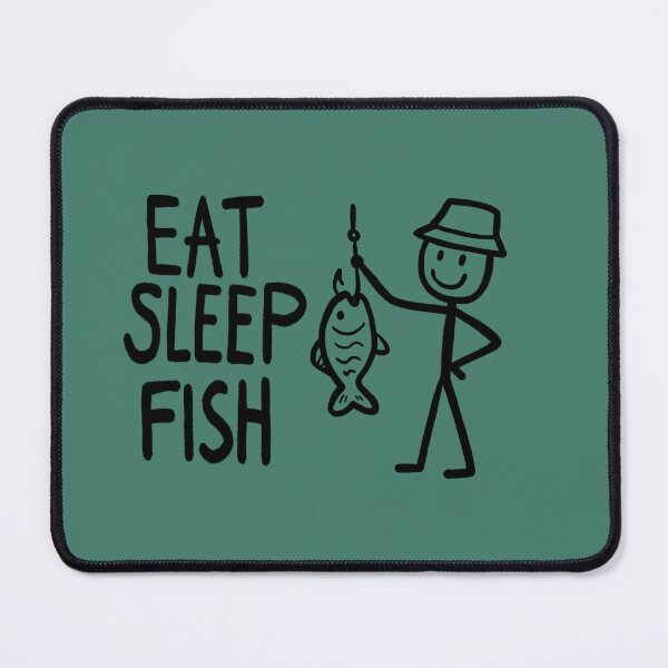 Item preview, Eat Sleep Fish - Funny Fishing Gift designed and sold by FunnehGacha.