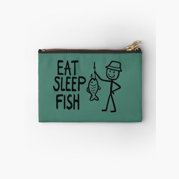 Item preview, Eat Sleep Fish - Funny Fishing Gift designed and sold by FunnehGacha.