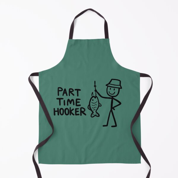 Item preview, Part Time Hooker - Funny Fishing Gift designed and sold by FunnehGacha.
