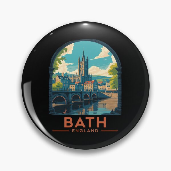 Item preview, Bath Traveling Travel Vacation Souvenir Trip Bath England  designed and sold by angolinnArt.