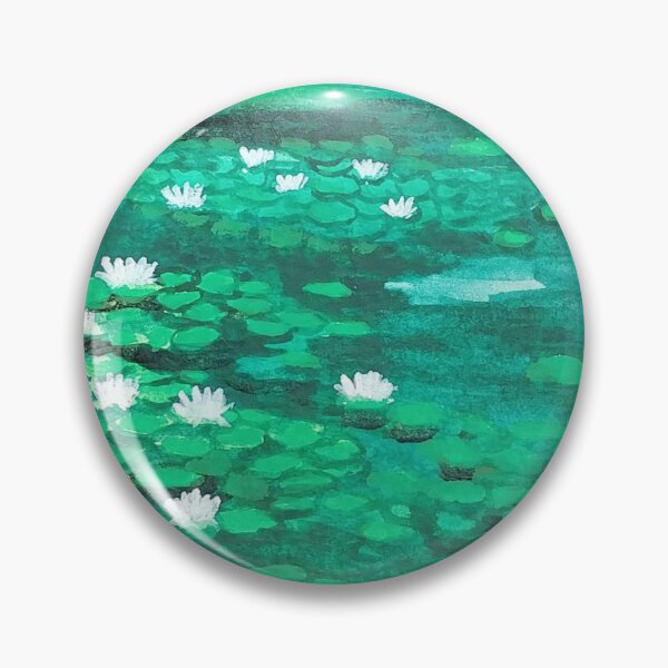 Item preview, Lily pad study at Plover Lake designed and sold by Matt Starr Fine Art .