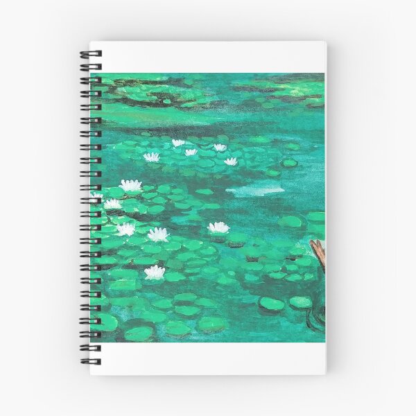 Item preview, Lily pad study at Plover Lake designed and sold by Matt Starr Fine Art .