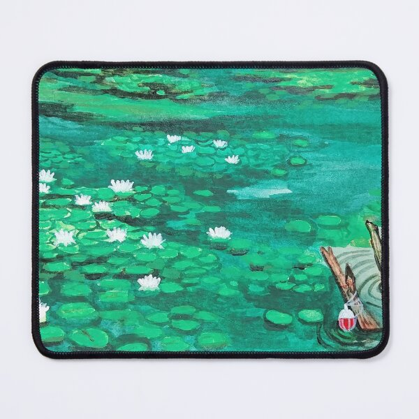 Item preview, Lily pad study at Plover Lake designed and sold by Matt Starr Fine Art .