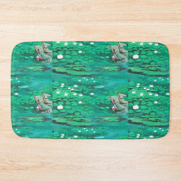 Item preview, Lily pad study at Plover Lake designed and sold by Matt Starr Fine Art .