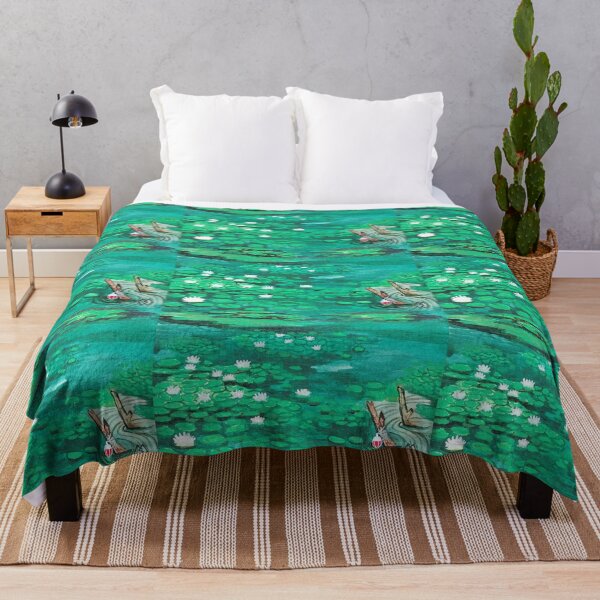 Item preview, Lily pad study at Plover Lake designed and sold by Matt Starr Fine Art .