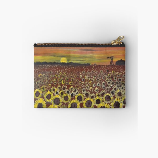 Item preview, In the sunflower field at sunset designed and sold by Matt Starr Fine Art .