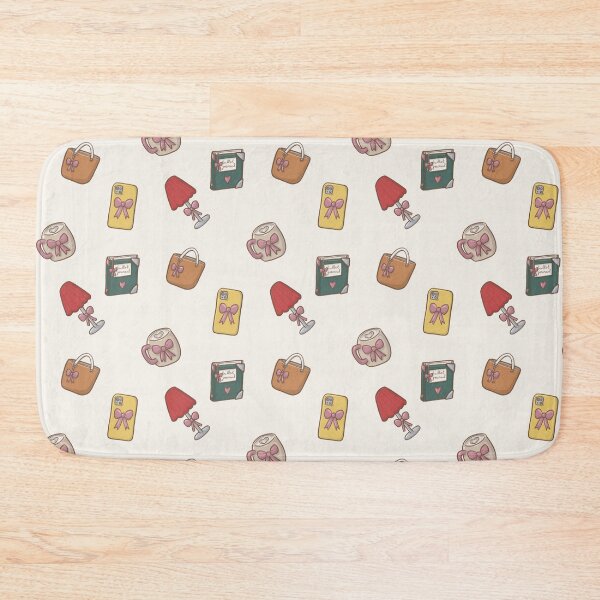 Item preview, Coquette Pink Bow Everyday Objects Pattern designed and sold by Eri Atelier.