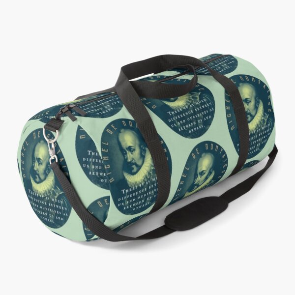 Item preview, Michel de Montaigne quote: There is as much difference between us and ourselves as between us and others. designed and sold by artbleed.