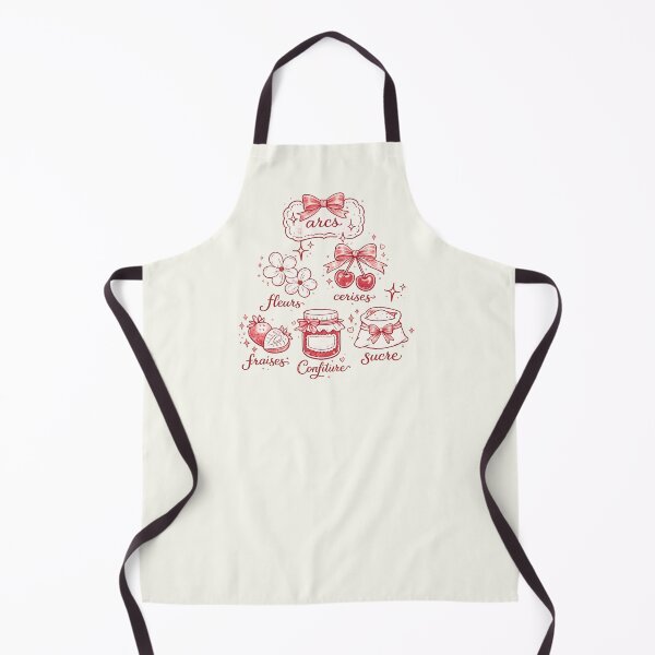 Item preview, Strawberries Bows Cherries Jam Fraises Confiture French designed and sold by SunfullyYours.