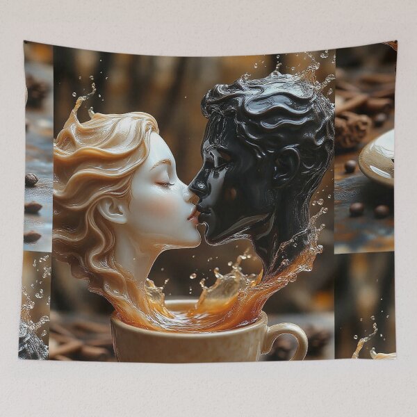 Item preview, Coffee Kiss designed and sold by AmetistLight.