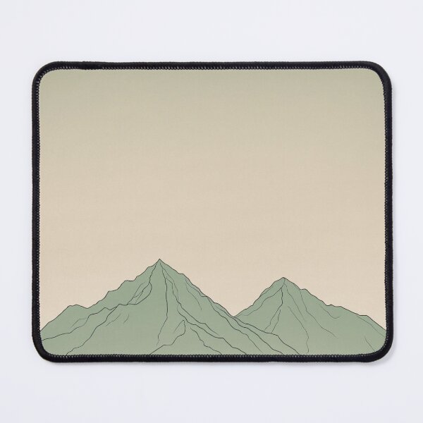 Item preview, Minimalist Mountain Peak Line Art T-Shirt designed and sold by stuartsemporium.