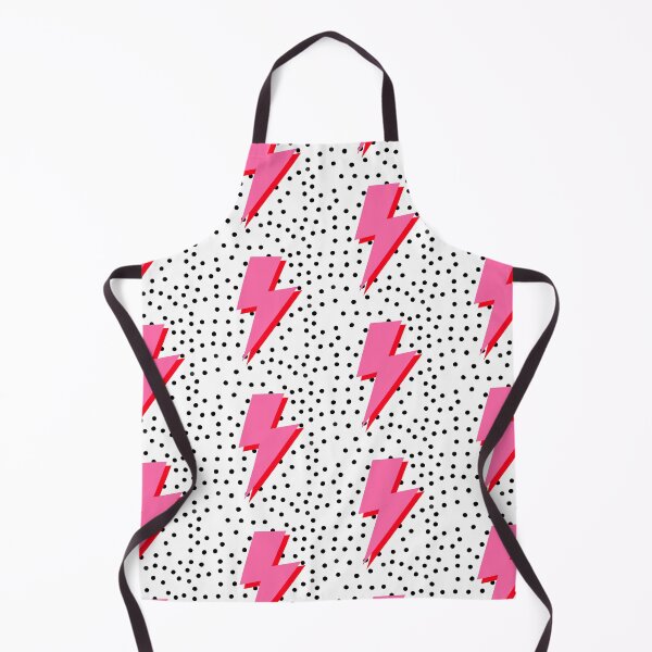 Item preview, Pink and Red Lightning with Spotty Background designed and sold by OneThreeSix.