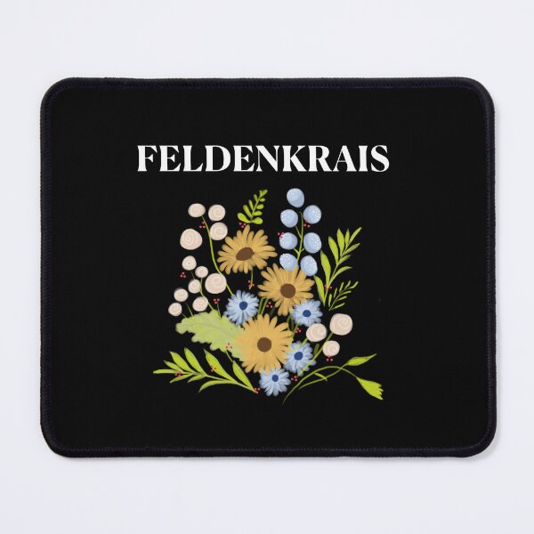Item preview, Flowers & Feldenkrais - white designed and sold by Feldymerch.