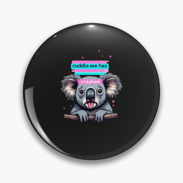 Item preview, Glitch Heart Protocol - Crashed Cuddle Koala designed and sold by Shift-Bloom.