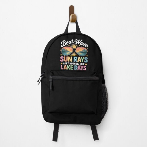 Item preview, Boat Wave Sun Rays Ain't Nothing Like Lake Days Summer designed and sold by angolinnArt.