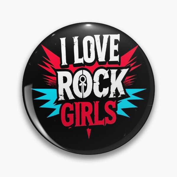 Item preview, I LOVE ROCK GIRLS designed and sold by MAT-ENKI.