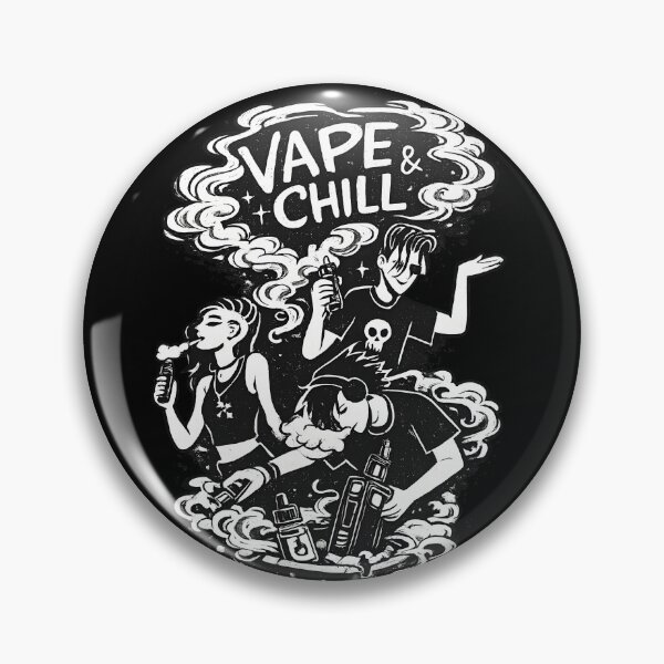 Item preview, Vape & Chill – Punk Vape Culture Illustration designed and sold by House of Taste Vape Designs.