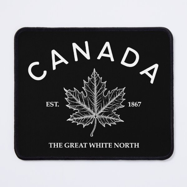 Item preview, Copy of Canada Est. 1867 - The Great White North Vintage Maple Leaf designed and sold by Shopeon Designs.