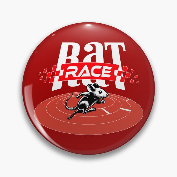 Item preview, The Rat Race — Running the Modern Hustle designed and sold by AvroopasCosmos.