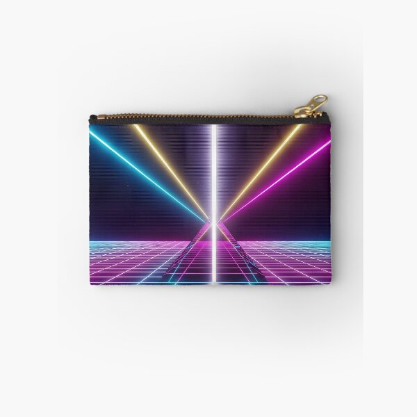 Item preview, Neon Laser Beam Pyramid - Abstract Darkwave Reflection designed and sold by powersunlight.