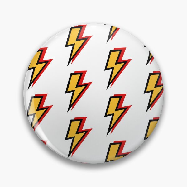Item preview, Yellow and Red Lightning Bolts designed and sold by OneThreeSix.