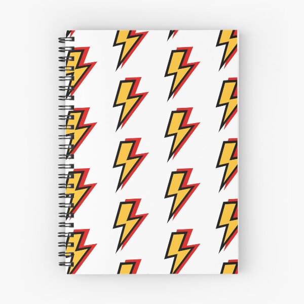 Item preview, Yellow and Red Lightning Bolts designed and sold by OneThreeSix.