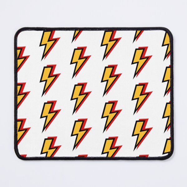 Item preview, Yellow and Red Lightning Bolts designed and sold by OneThreeSix.