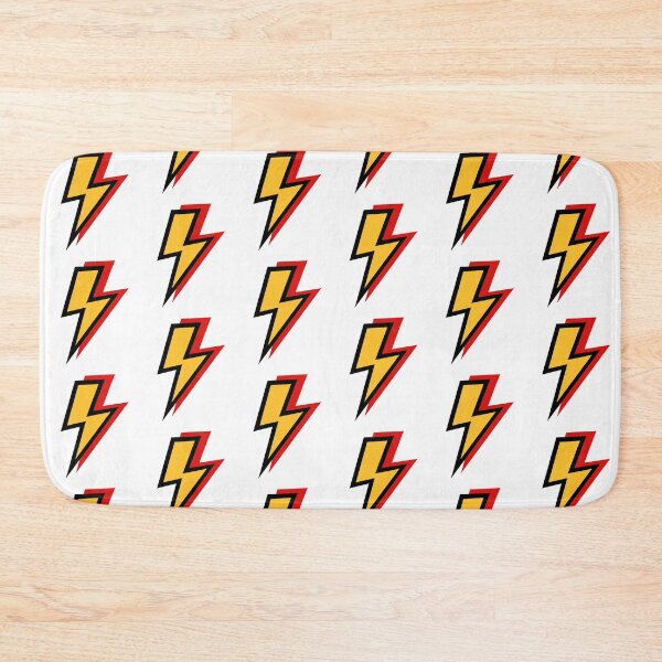 Item preview, Yellow and Red Lightning Bolts designed and sold by OneThreeSix.