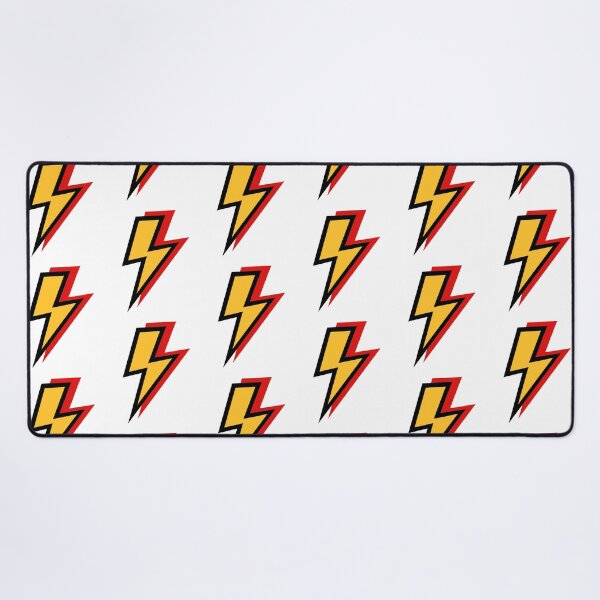 Item preview, Yellow and Red Lightning Bolts designed and sold by OneThreeSix.