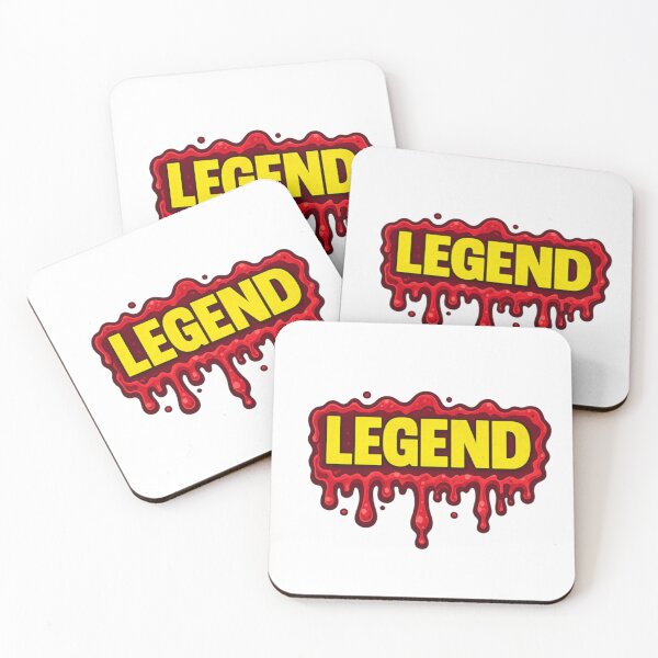 Item preview, Legend Typography Red Dripping Blood Horror Streetwear Style Graphic Design designed and sold by Suzu Comena.