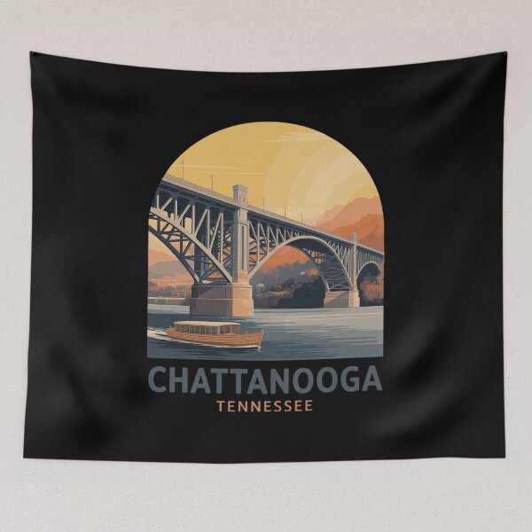 Item preview, Chattanooga Tennessee Travel Chattanooga Vacation designed and sold by angolinnArt.