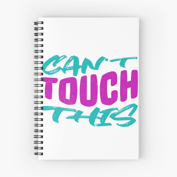 Item preview, Can’t Touch This – Bold Neon Typography Design designed and sold by onlin3boutiqu3.