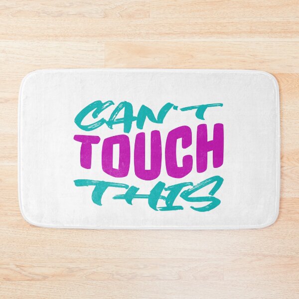 Item preview, Can’t Touch This – Bold Neon Typography Design designed and sold by onlin3boutiqu3.