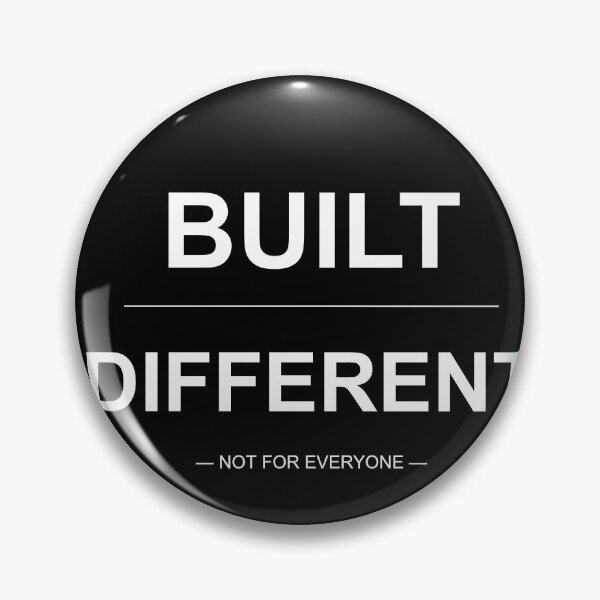 Item preview, Built Different Not For Everyone Motivational designed and sold by SamsonsShop.
