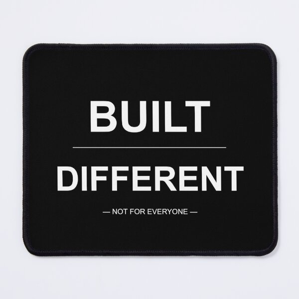 Item preview, Built Different Not For Everyone Motivational designed and sold by SamsonsShop.
