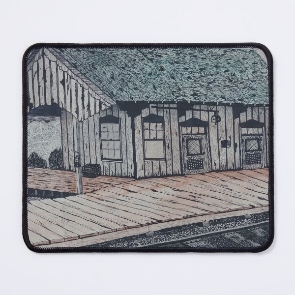 Item preview, Down at the Train Station  designed and sold by Matt Starr Fine Art .