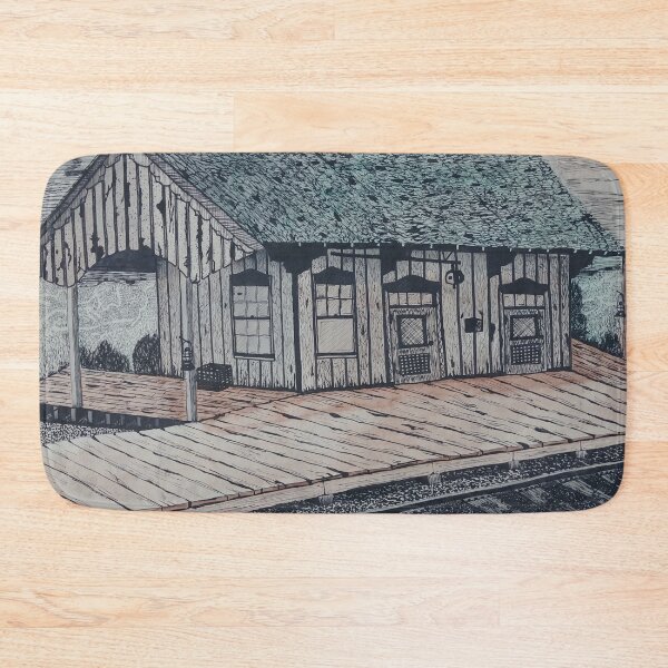 Item preview, Down at the Train Station  designed and sold by Matt Starr Fine Art .