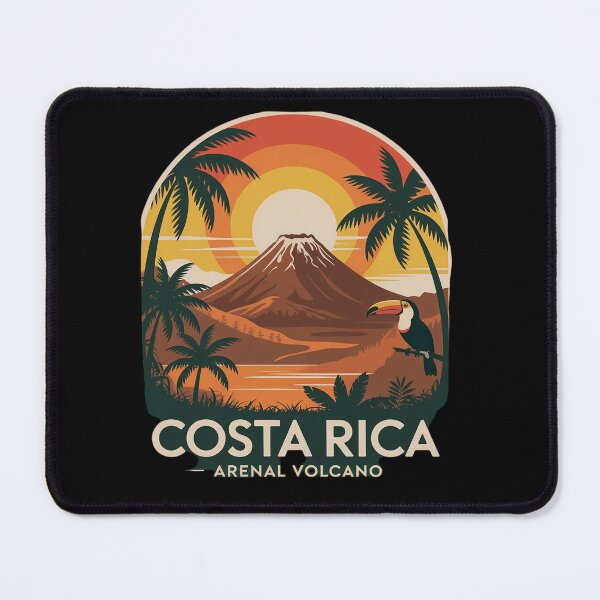 Item preview, Costa Rica Arenal Volcano Travel Beach Summer designed and sold by angolinnArt.