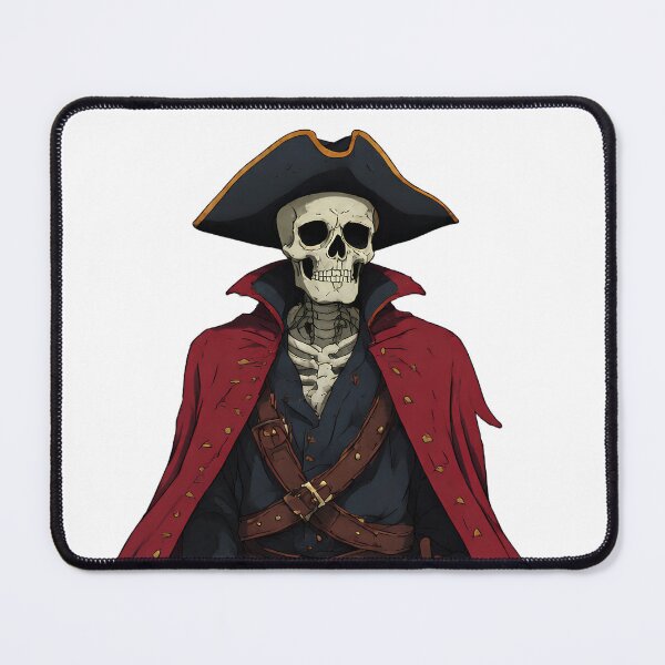 Item preview, Undead Pirate Skeleton – Dark Fantasy Gothic Illustration designed and sold by Creovault.