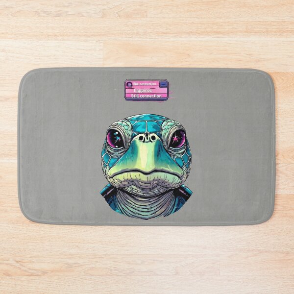 Item preview, Glitch Heart Protocol – Slow Connection Turtle designed and sold by Shift-Bloom.