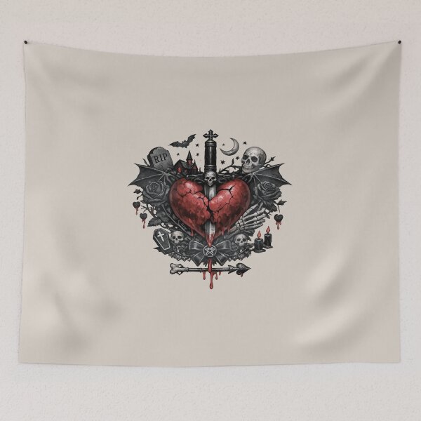 Item preview, Gothic Heart of Love – Dark Romance designed and sold by tnwbank.