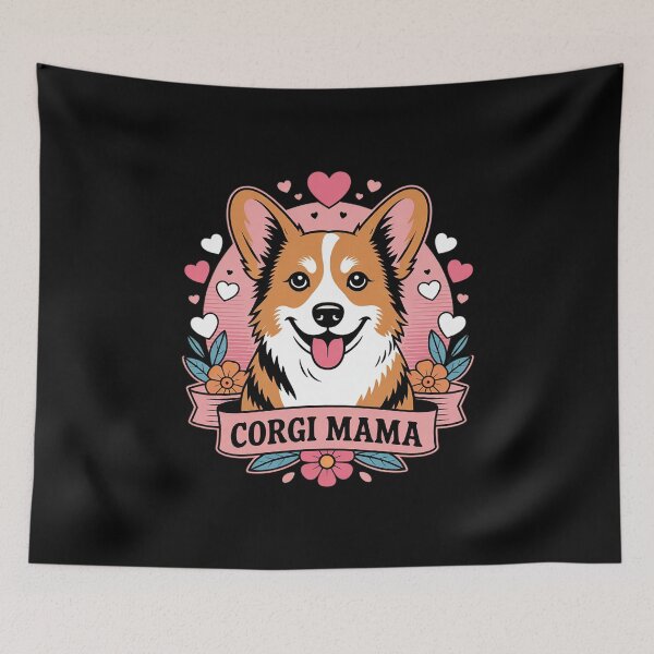 Item preview, Corgi Mama for Corgi Dog Pet Lovers03 designed and sold by joyouartArt.