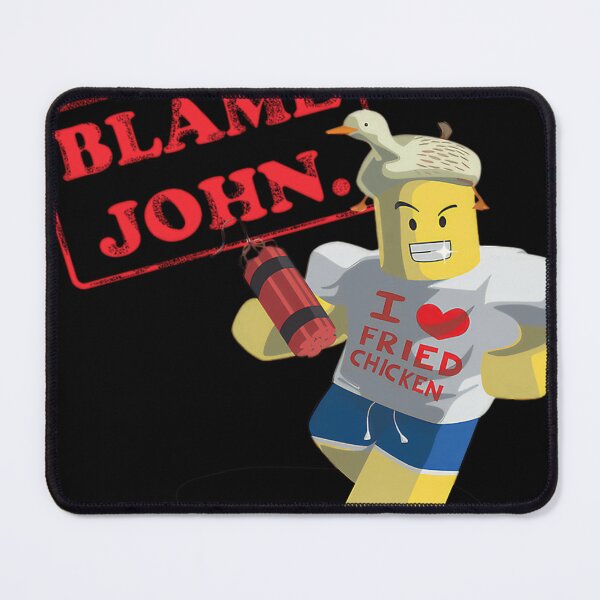 Item preview, Blame John Meme Roblox designed and sold by Soccersmack.