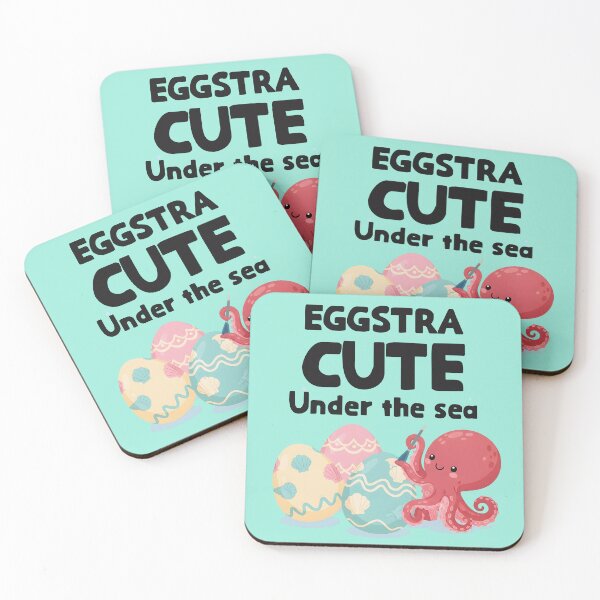 Item preview, Eggstra Cute Under the Sea – Octopus Easter Illustration designed and sold by Sea Gem.