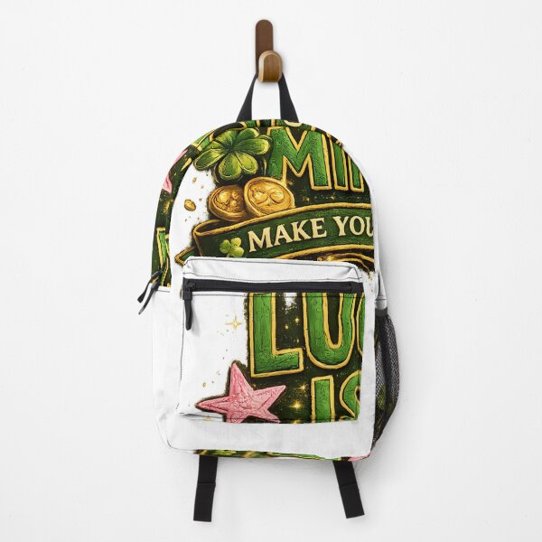 Item preview, Lucky Is A Mindset Shamrock Quote designed and sold by Mastermind-Art.