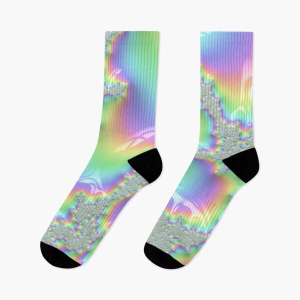 Item preview, Pastel Rainbow Abstract Fractal II Artwork  designed and sold by Memes N Lore .